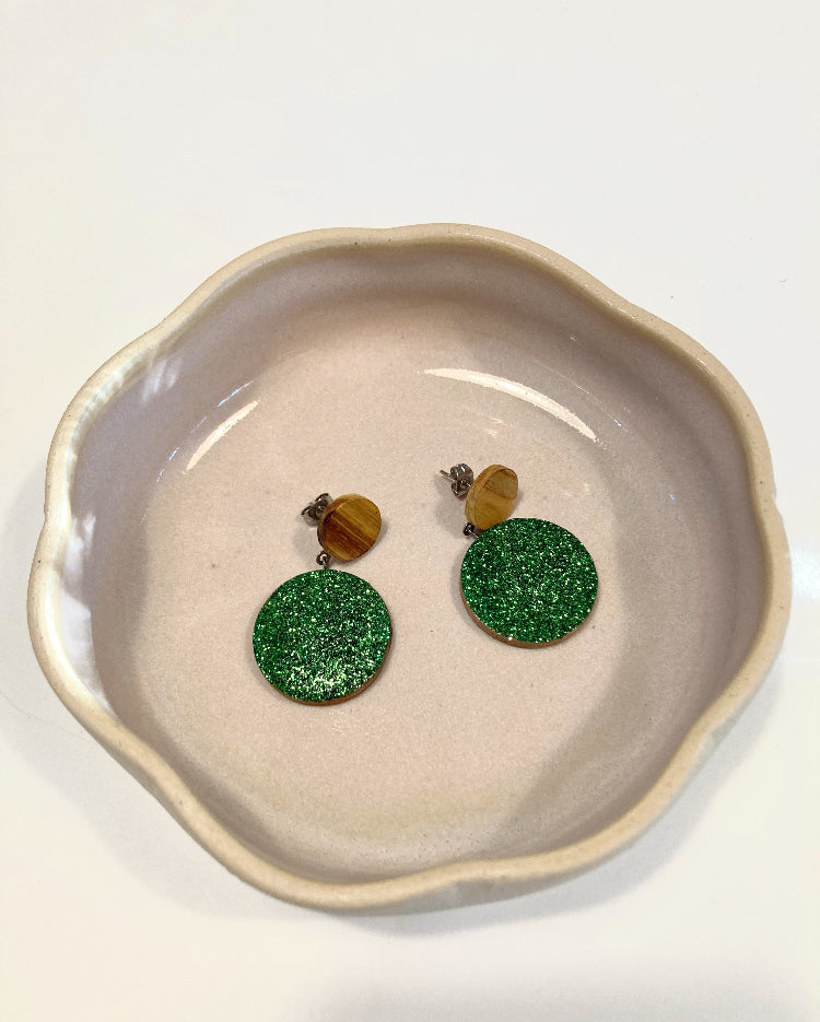 Boucles Paloma vertes