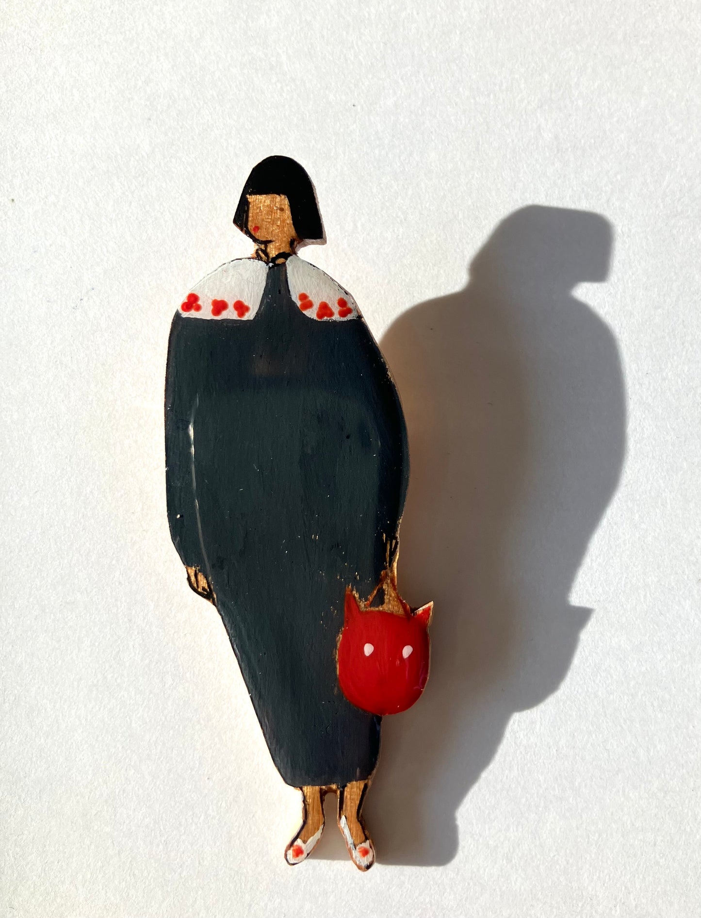 Broche Sonia au col Claudine