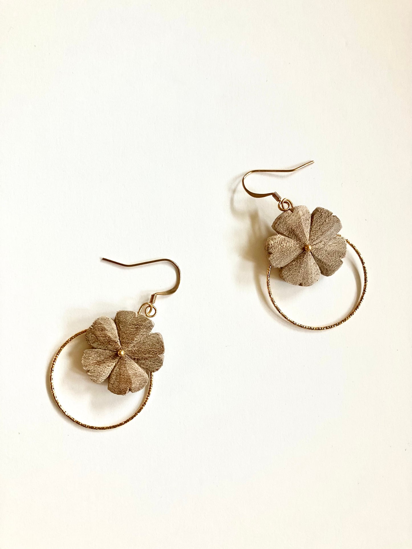 Boucles Honorine Noyer