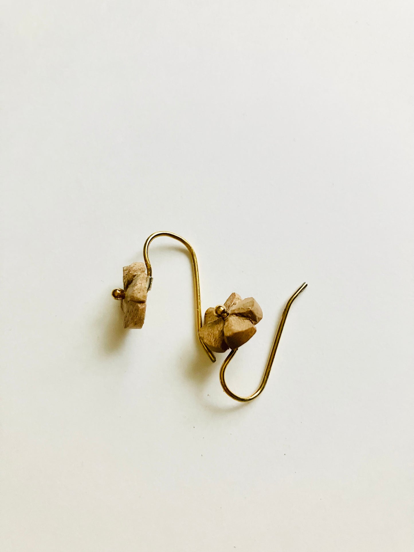 Boucles Elisabeth dorées