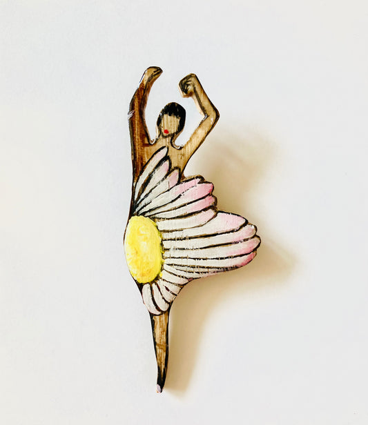 Broche Danseuse Marguerite
