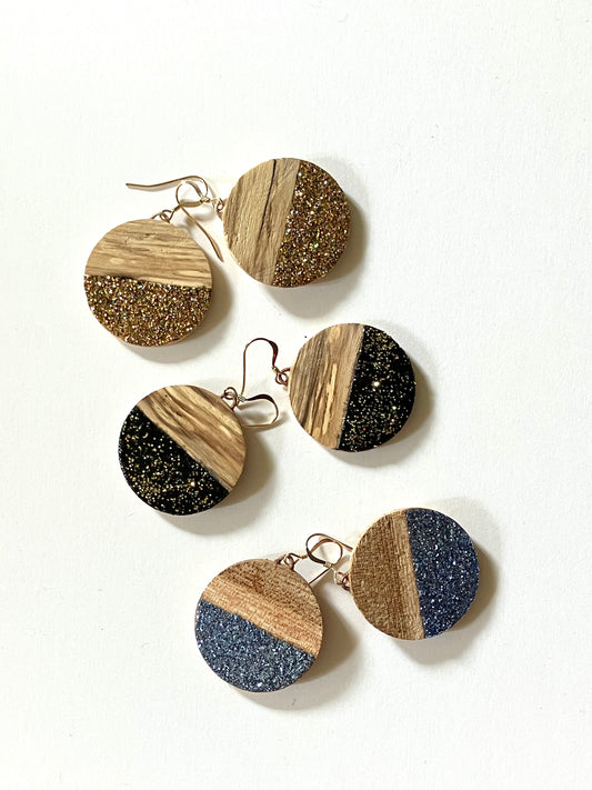 Boucles Rondes Cosmogonies Glitter