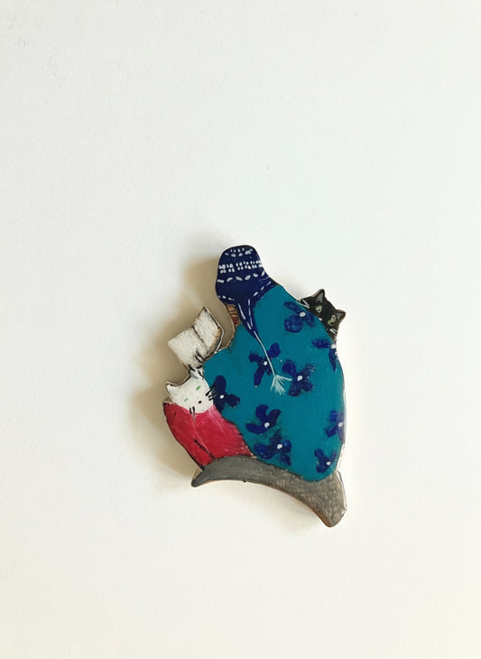 Femme en pleine lecture