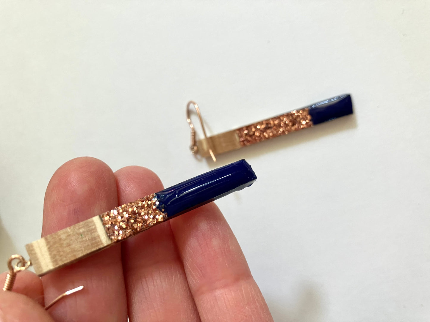 Boucles Christina Bleues