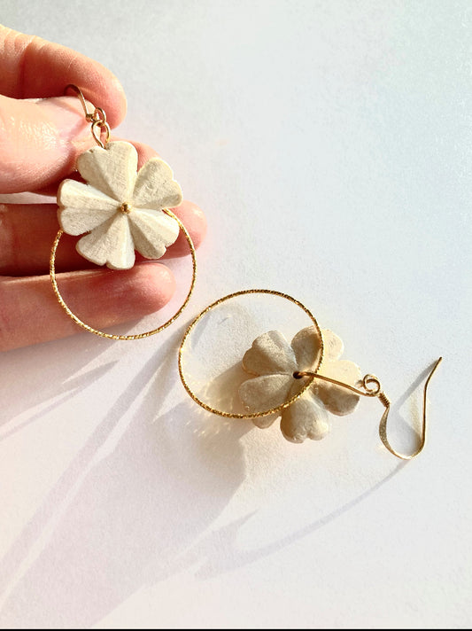 Boucles Honorine Tilleul