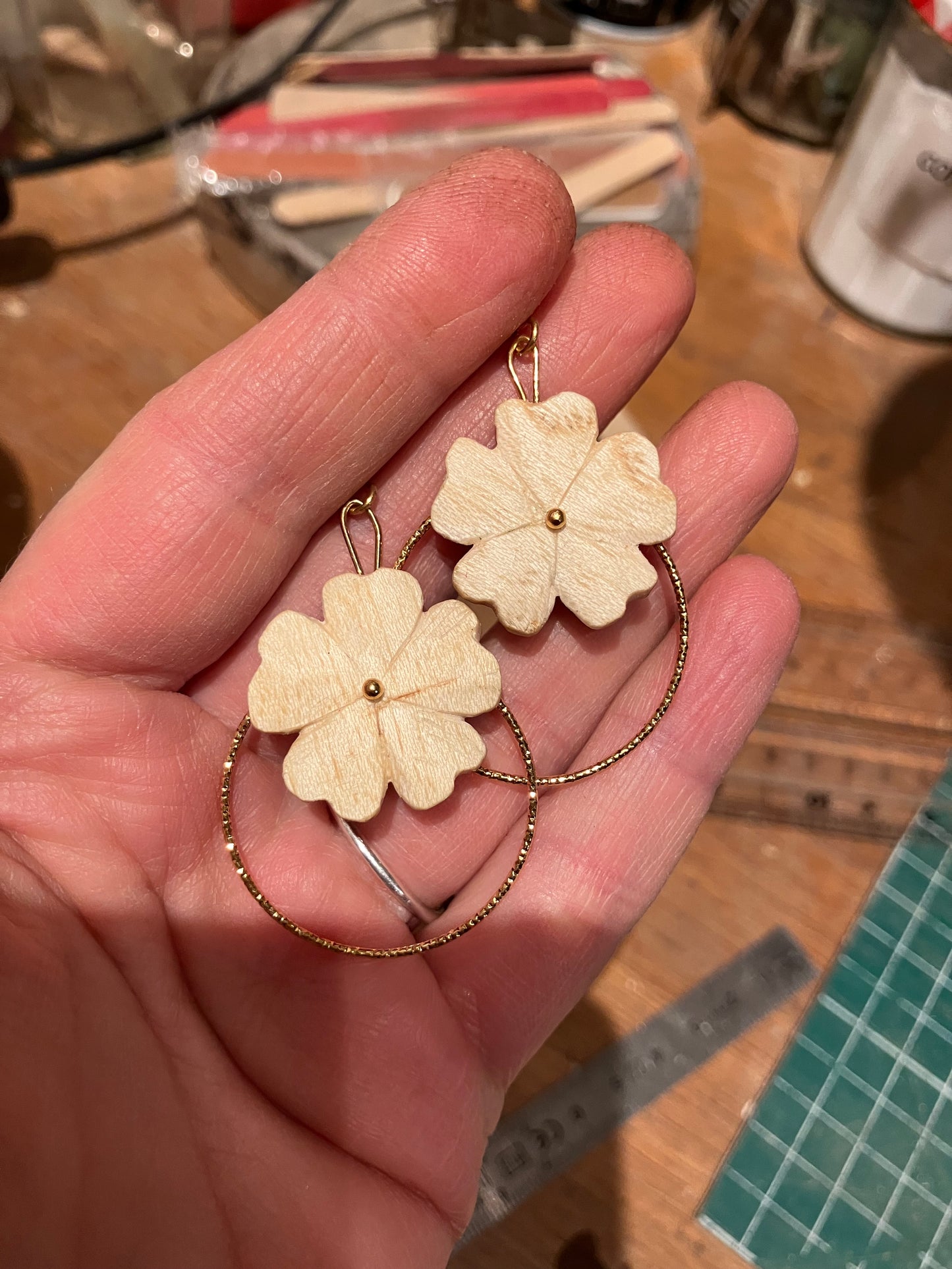 Boucles Honorine Tilleul Réservées