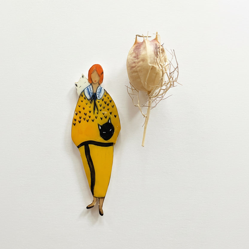 Lechantierclair broches bois bijoux d’art