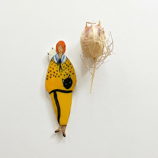 Lechantierclair broches bois bijoux d’art