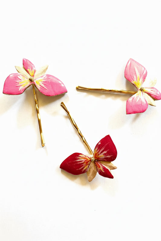 Trio Barrettes Pépita